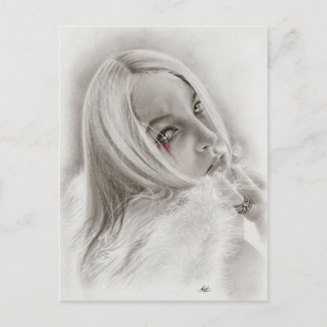 Carte postale Fallen Angel (Devant)