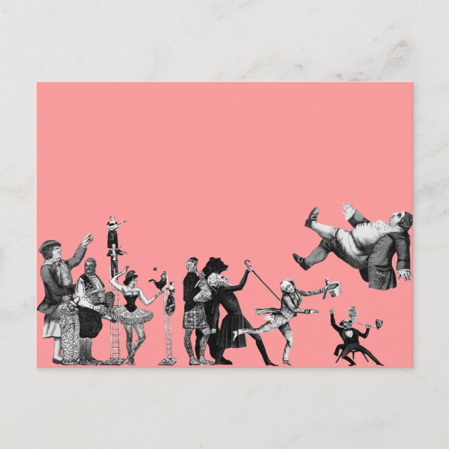 Carte Postale Falling Circus (Devant)