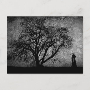 Carte Postale Falln Grim Reaper Frontières Art Original Entre