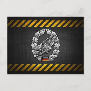 Carte Postale Fallschirmjägertruppe