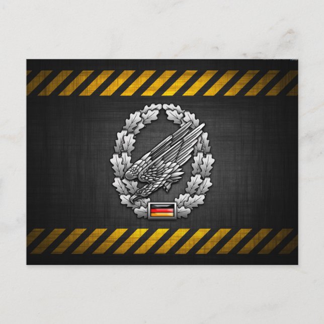 Carte Postale Fallschirmjägertruppe (Devant)