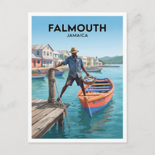 Carte Postale Falmouth, Jamaïque