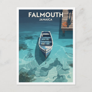 Carte Postale Falmouth, voyage en Jamaïque