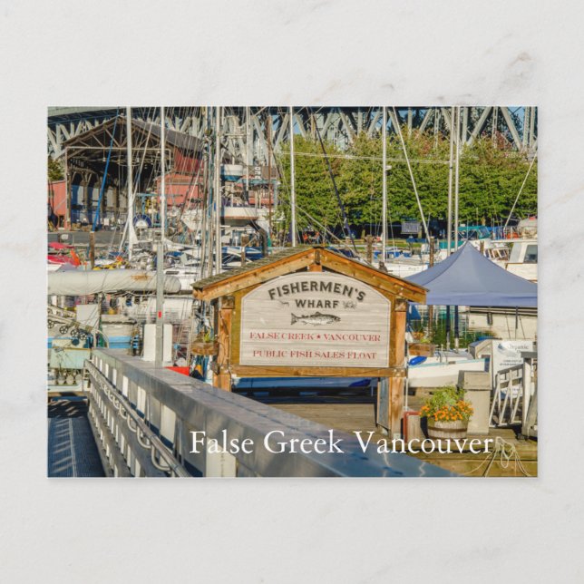 Carte Postale False Grec Vancouver BC (Devant)