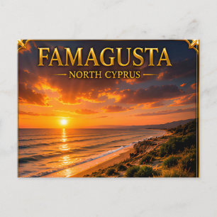 Carte Postale Famagouste Chypre du Nord Évasion Méditerranéenne