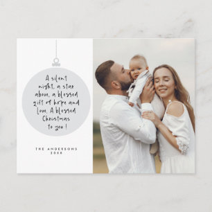 Carte Postale Famille Chrétienne Joyeux Noël Religieux Photo