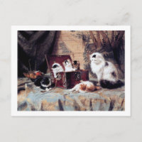 Famille de chats, Henriette Ronner-Knip