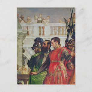 Carte Postale Famille de Darius avant Alexandre le Grand