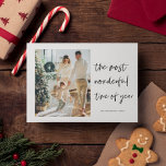Carte Postale Famille de photos de Noël | Vacances merveilleuses<br><div class="desc">Famille de photos de Noël | Vacances merveilleuses</div>