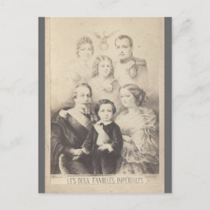 Carte Postale Famille impériale Bonaparte de France #001F