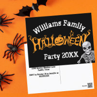 Famille personnalisée Halloween Parti annuel Skele