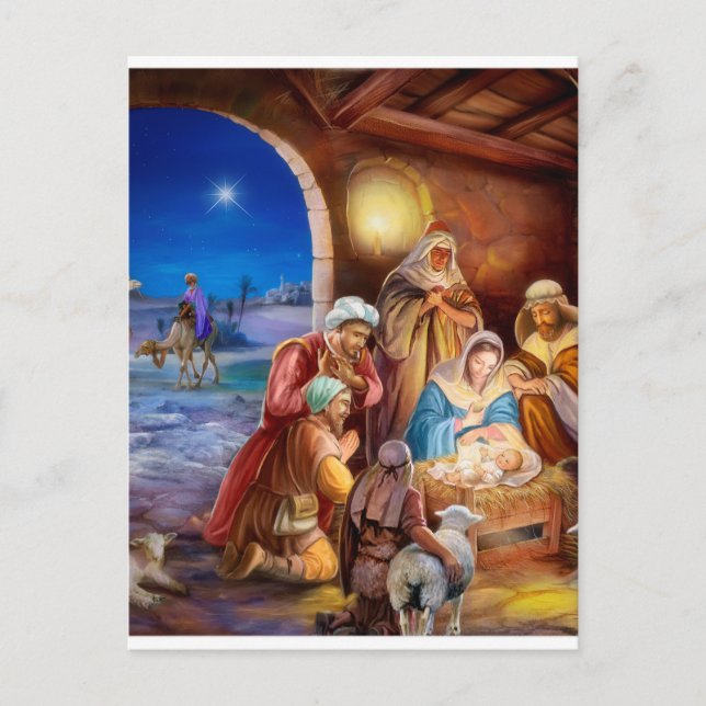 Carte Postale Famille Sainte (Devant)