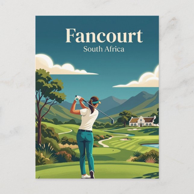Carte Postale Fancourt Afrique du Sud (Devant)