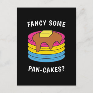 Carte Postale Fancy Certains Pâtisseries Drôle LGBTQ Pansexual P