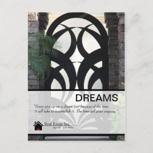 Carte postale Fancy Door Real Estate