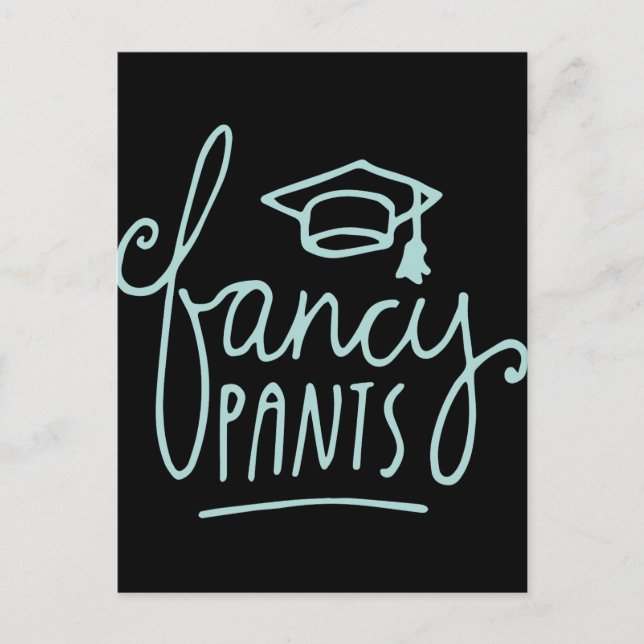 Carte Postale Fancy Pants Funny Grad (Devant)