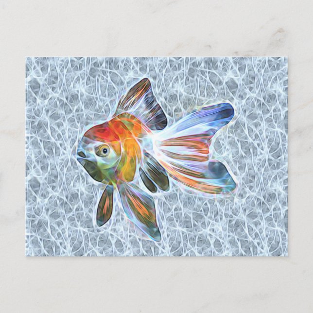 Carte Postale Fantail Goldfish Flare (Devant)