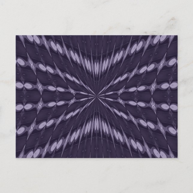 Carte Postale Fantaisie violette (Devant)