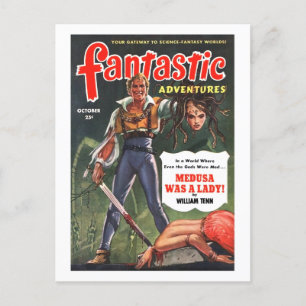 Carte Postale Fantastic Adventures (Oct, 1951)