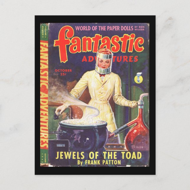 Carte Postale Fantastic Adventures v05 n09 (1943-10.Ziff-Davis)_ (Devant)