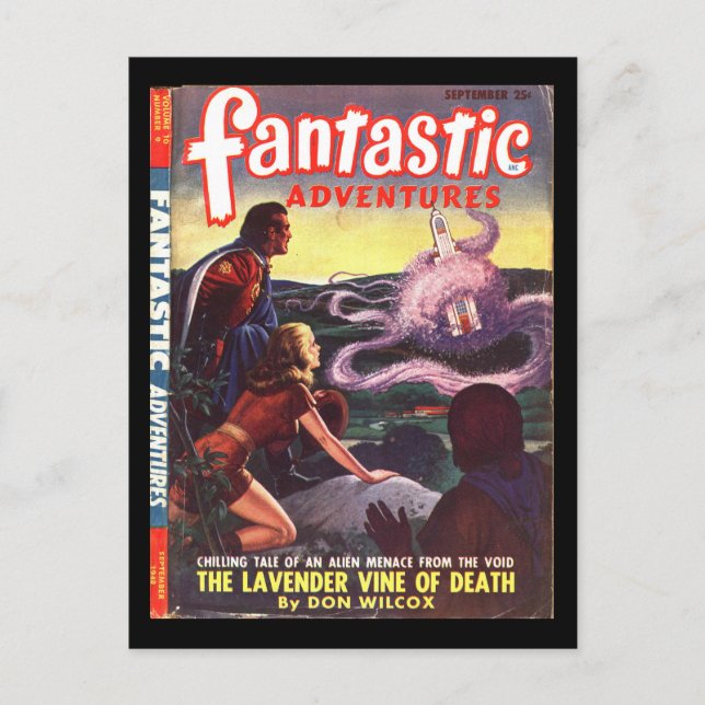 Carte Postale Fantastic Adventures v10 n09 (1948-09.Ziff-Davis)_ (Devant)