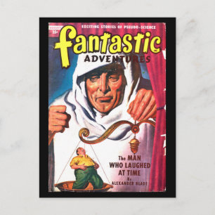 Carte Postale Fantastic Adventures v11 n08 (août 1949)_Pulp Art