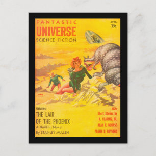 Carte Postale Fantastic Universe v05 n03 (1956-04.King-Size)Pulp