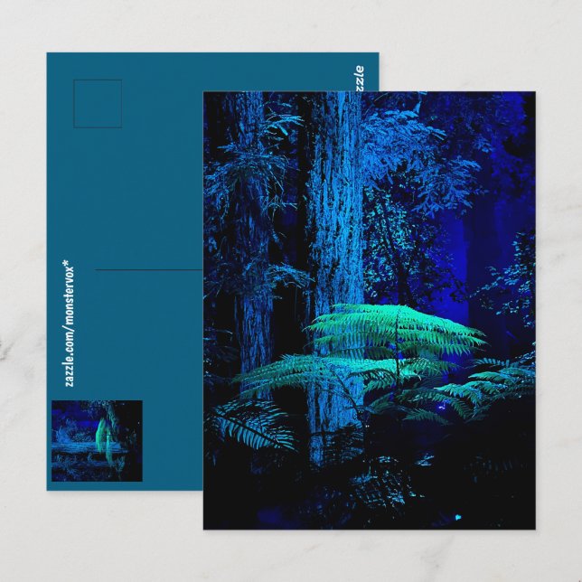 Carte postale fantastique (Devant / Derrière)