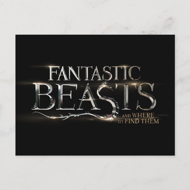 CARTE POSTALE FANTASTIQUE BEASTS ET WHERE TO FIND THEM™ (Devant)