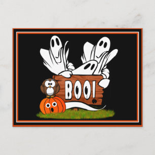 Carte Postale Fantômes et Pals amicaux