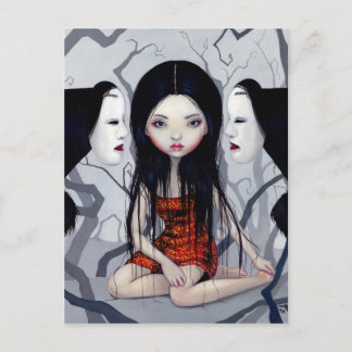 Carte postale "Fantômes sans visage"