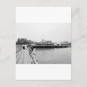 Carte Postale Far Rockaway From the Inlet, 1904