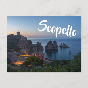 Carte Postale Faraglioni et Tonnara à Scopello, Sicile