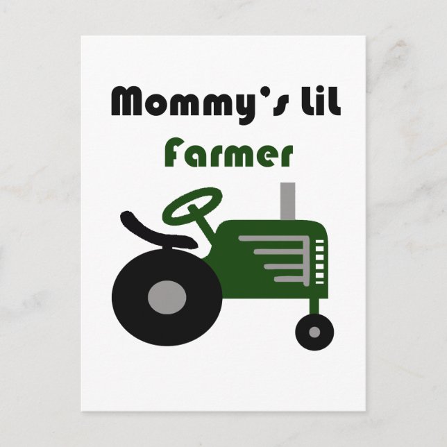 Carte Postale Farmer Lil de maman (Devant)