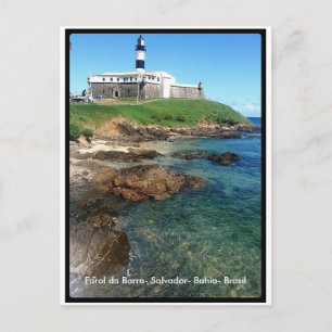Carte Postale Farol da Barra-Salvador-Bahia-Brasil