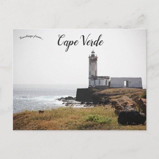 Carte Postale Farol de D Maria Pia Cap-Vert (Devant)