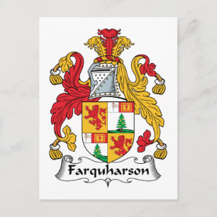 Carte Postale Farquharson Family Crest