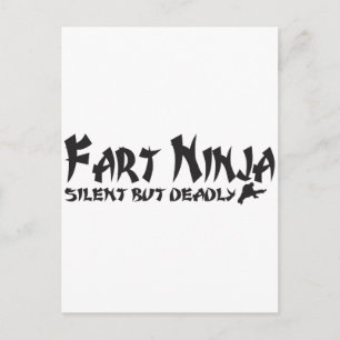 CARTE POSTALE FART NINJA