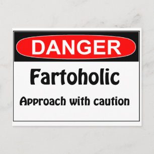 Carte Postale Fartoholic Danger