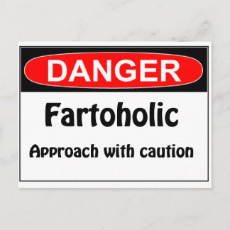 Carte Postale Fartoholic Danger