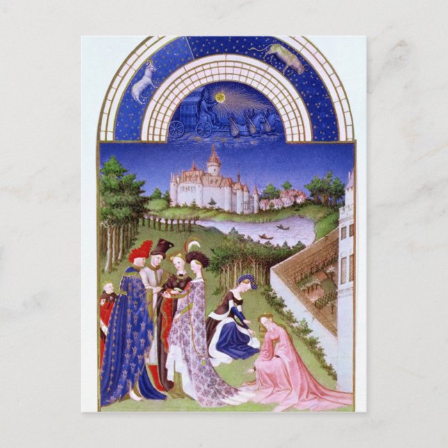 Carte Postale Fascimile d'avril' (Devant)