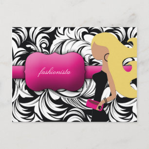 Carte postale Fashionista 311-Blonde