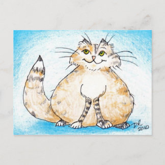 Carte Postale Fat Kitty Fat Kitty, où étiez-vous ?