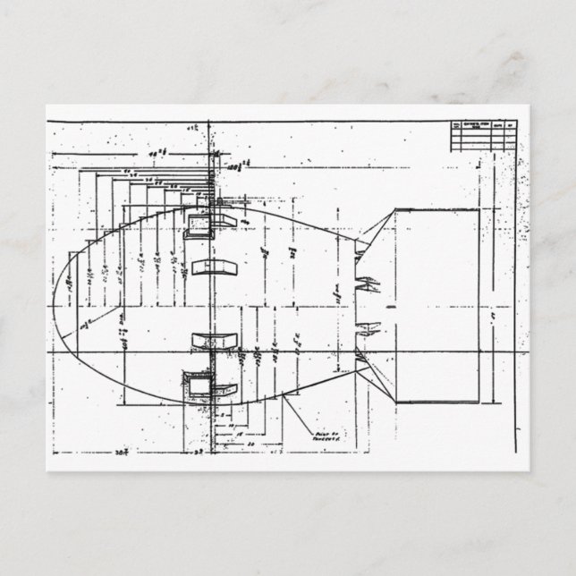 Carte Postale Fat Man bombe atomique (Devant)