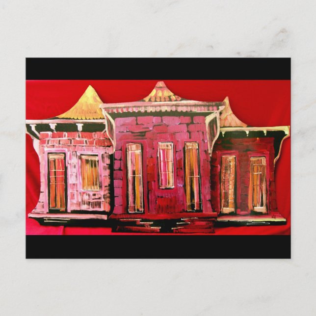 Carte Postale Faubourg Rouge (Devant)