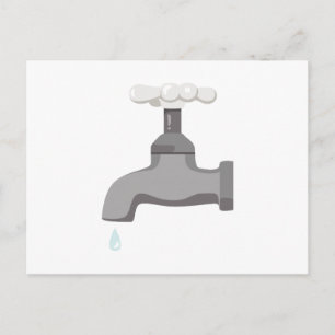 Carte Postale Faucet