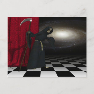 Carte Postale Faucheuse Grim 2