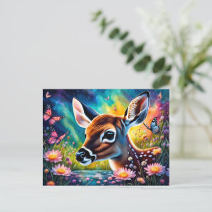 Carte Postale Faune dans Meadow Pond