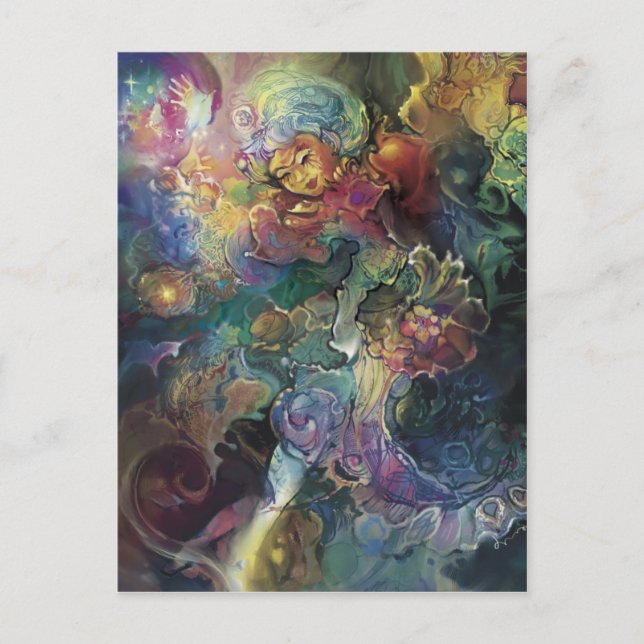 Carte Postale Faune dansante*** (Devant)