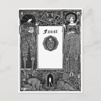 Carte Postale Faust 001